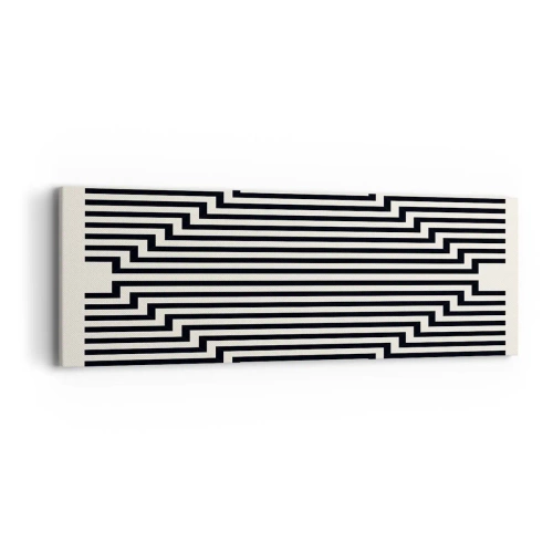 Vászonkép - Geometrikus illúzió - 90x30 cm