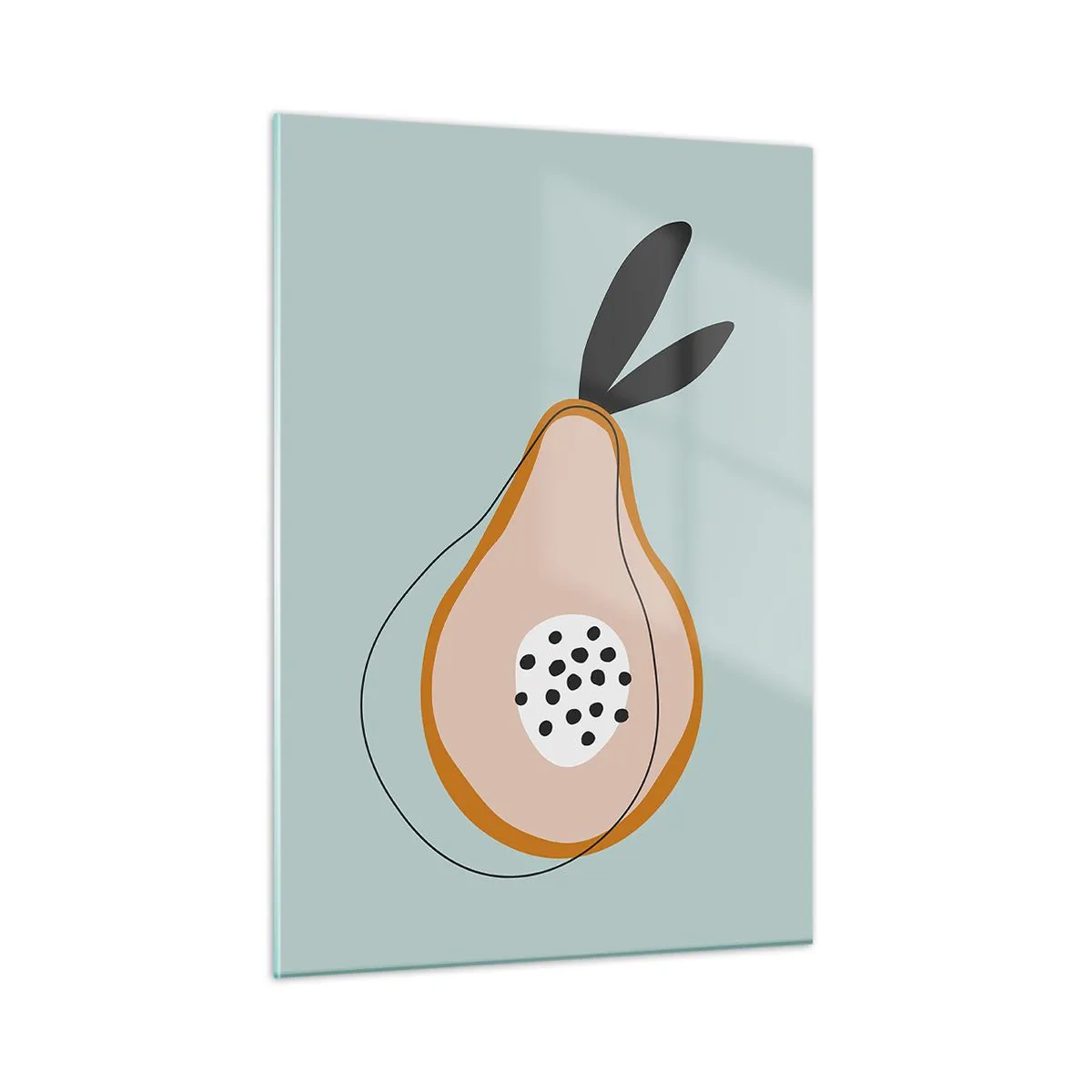 Üveg kép - Behatolás a dolgok természetébe - 50x70 cm