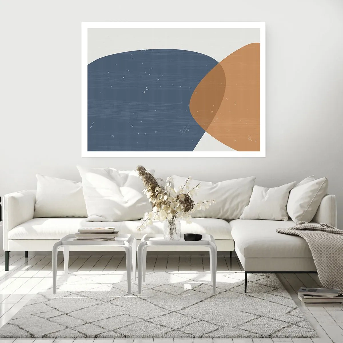 Poszter - Oválisok és hatások - 100x70 cm