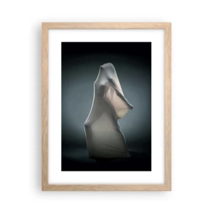 Poszter világos tölgy keretben - Rejtett vágyak - 30x40 cm