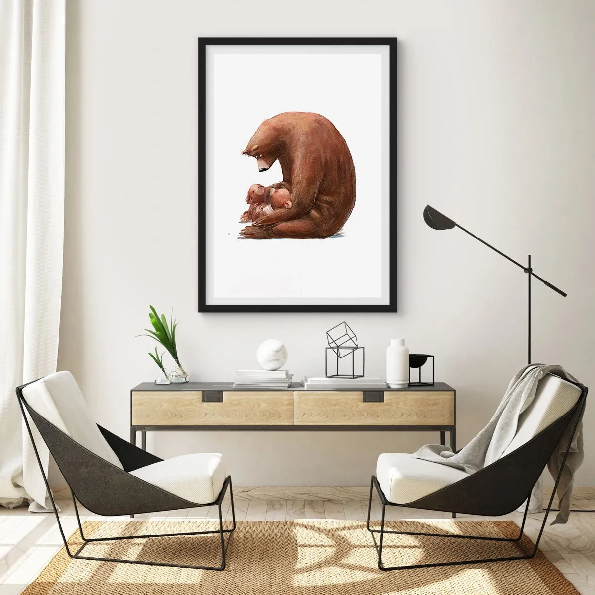 Poszter fehér keretben - Szép álmokat gyerekek - 70x100 cm