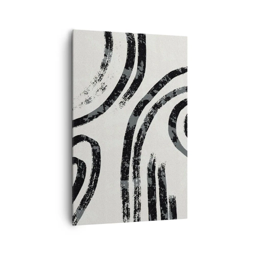 Vászonkép - Félig megállt - 80x120 cm
