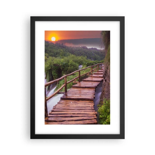 Poszter fehér keretben - Hihetetlen szépség - 30x40 cm