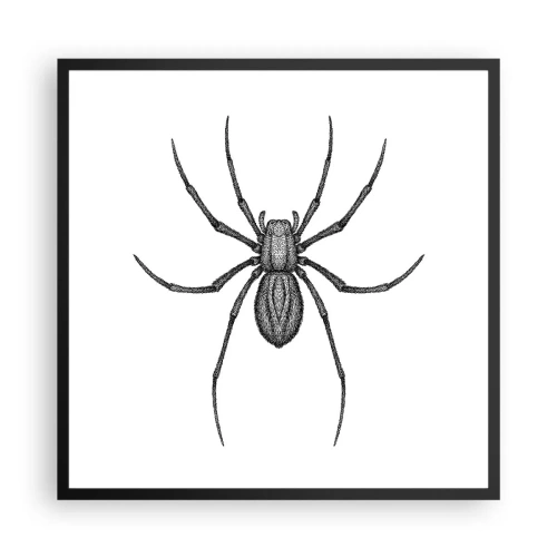 Poszter fehér keretben - Zavaró precizitás - 60x60 cm