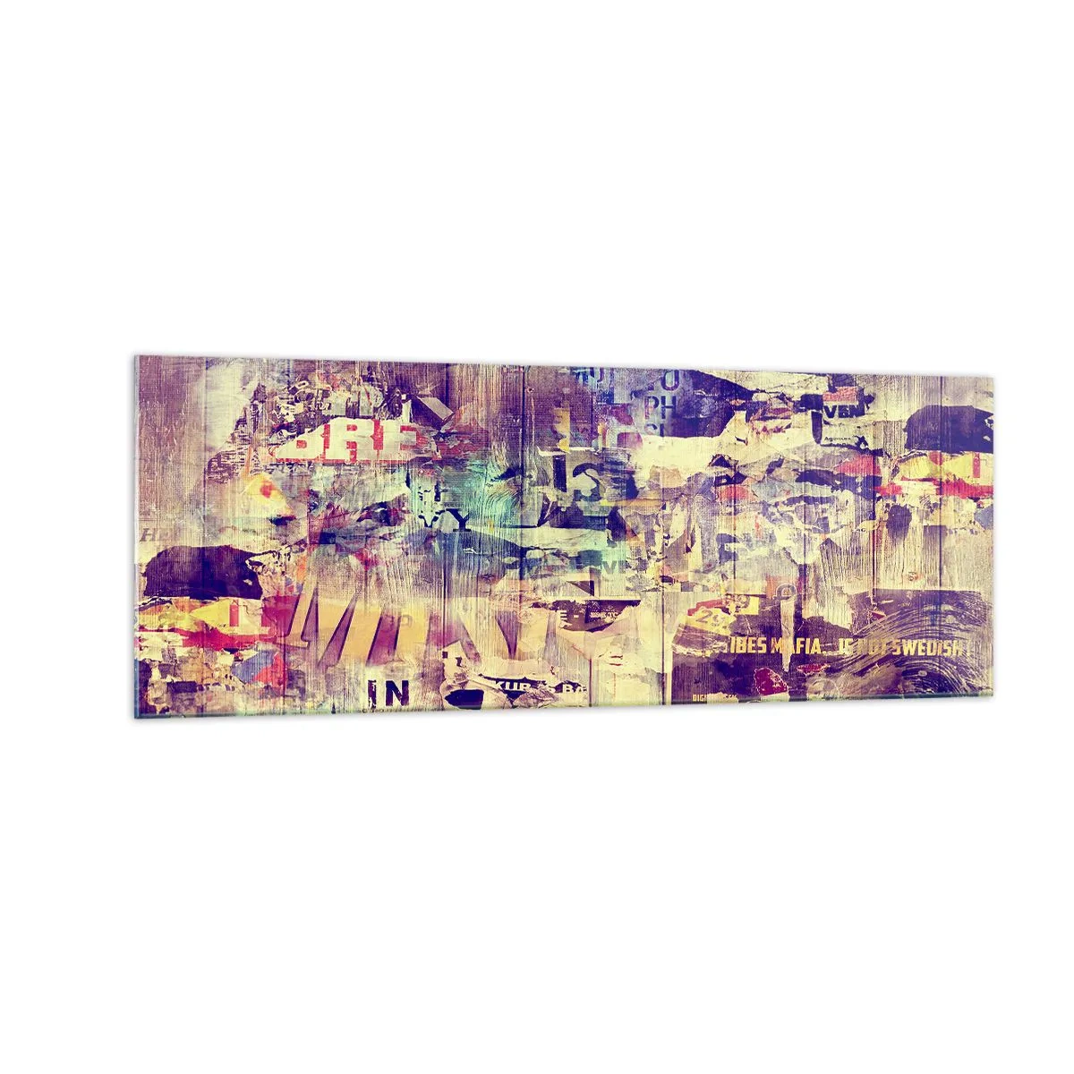 Üveg kép - És csak ennyi lesz - 140x50 cm