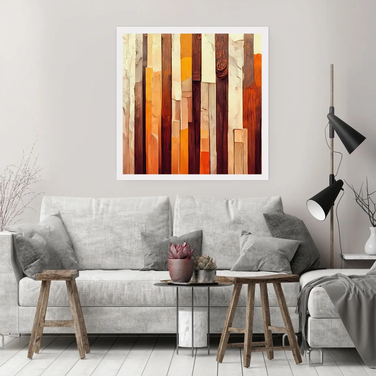 Poszter - Az erdei fák himnusza - 50x50 cm