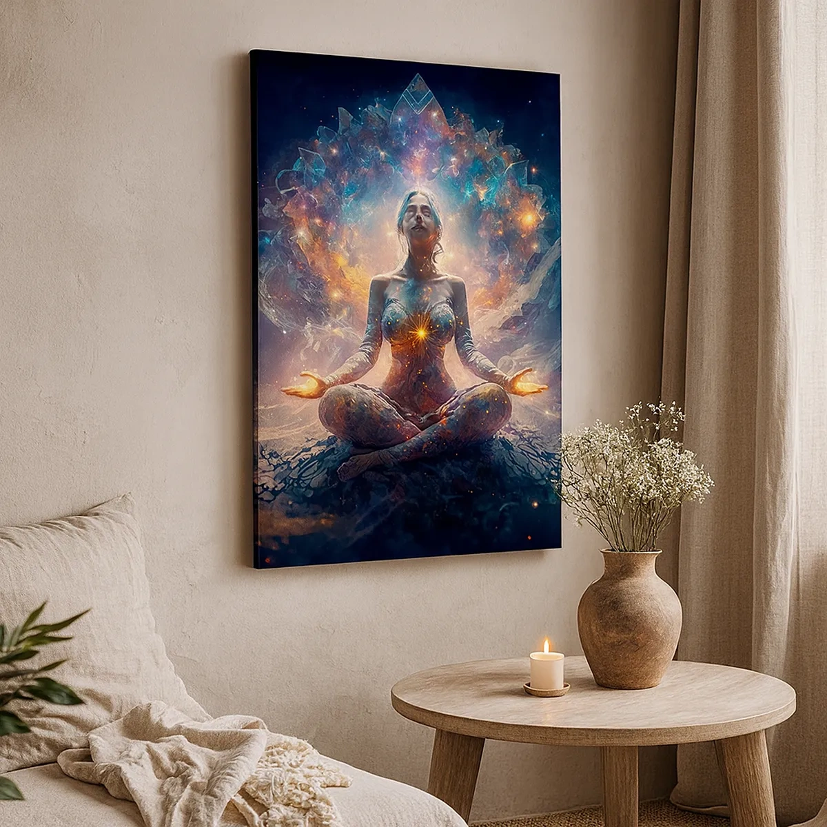 Vászonkép - A jó energia áramlása - 50x70 cm