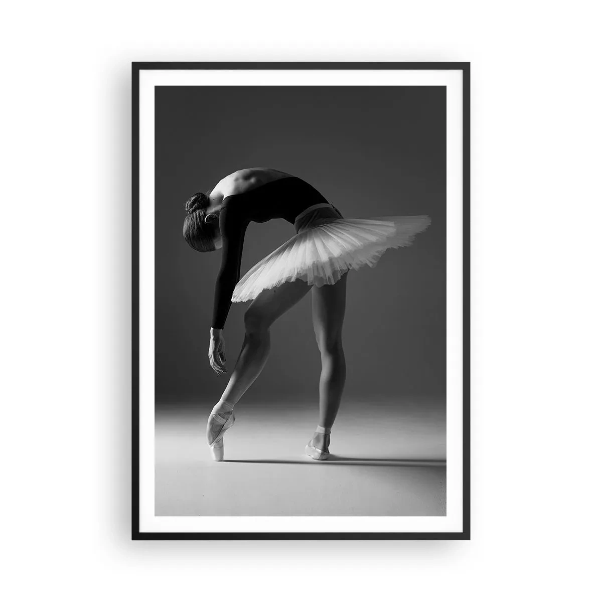 Poszter fehér keretben - Bella balerina - 70x100 cm