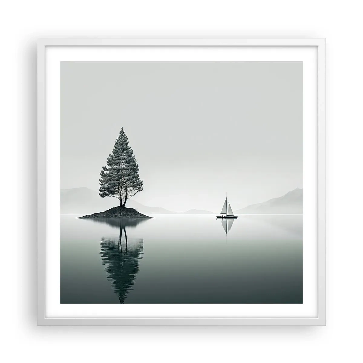 Poszter fekete keretben - Egy álom - 60x60 cm