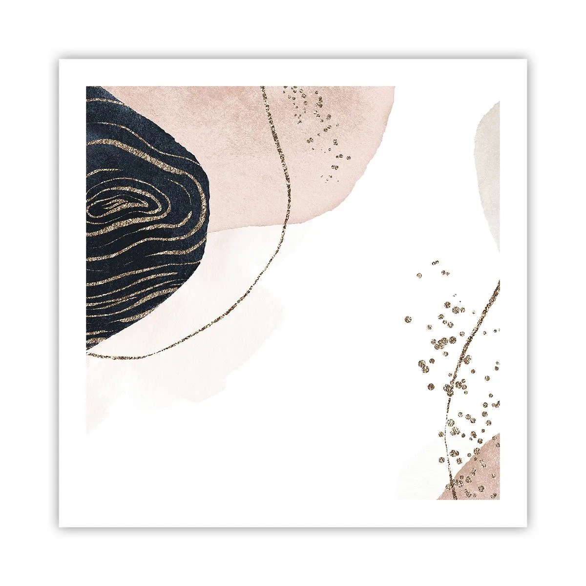 Poszter - Minden folyik - 60x60 cm