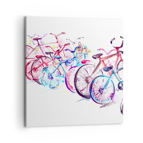 Vászonkép - Az Antymoto klub gyűlése - 60x60 cm