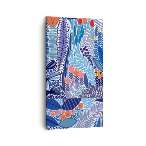 Vászonkép - Hawaii kert - 45x80 cm