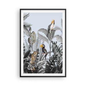 Poszter fehér keretben - Afrikai mese - 61x91 cm