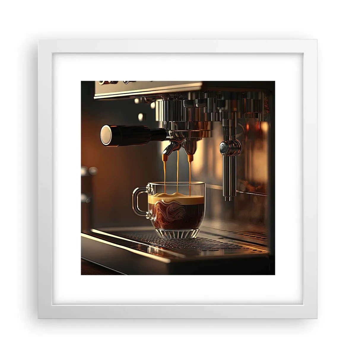 Poszter fekete keretben - Egy érzéki főzet - 30x30 cm