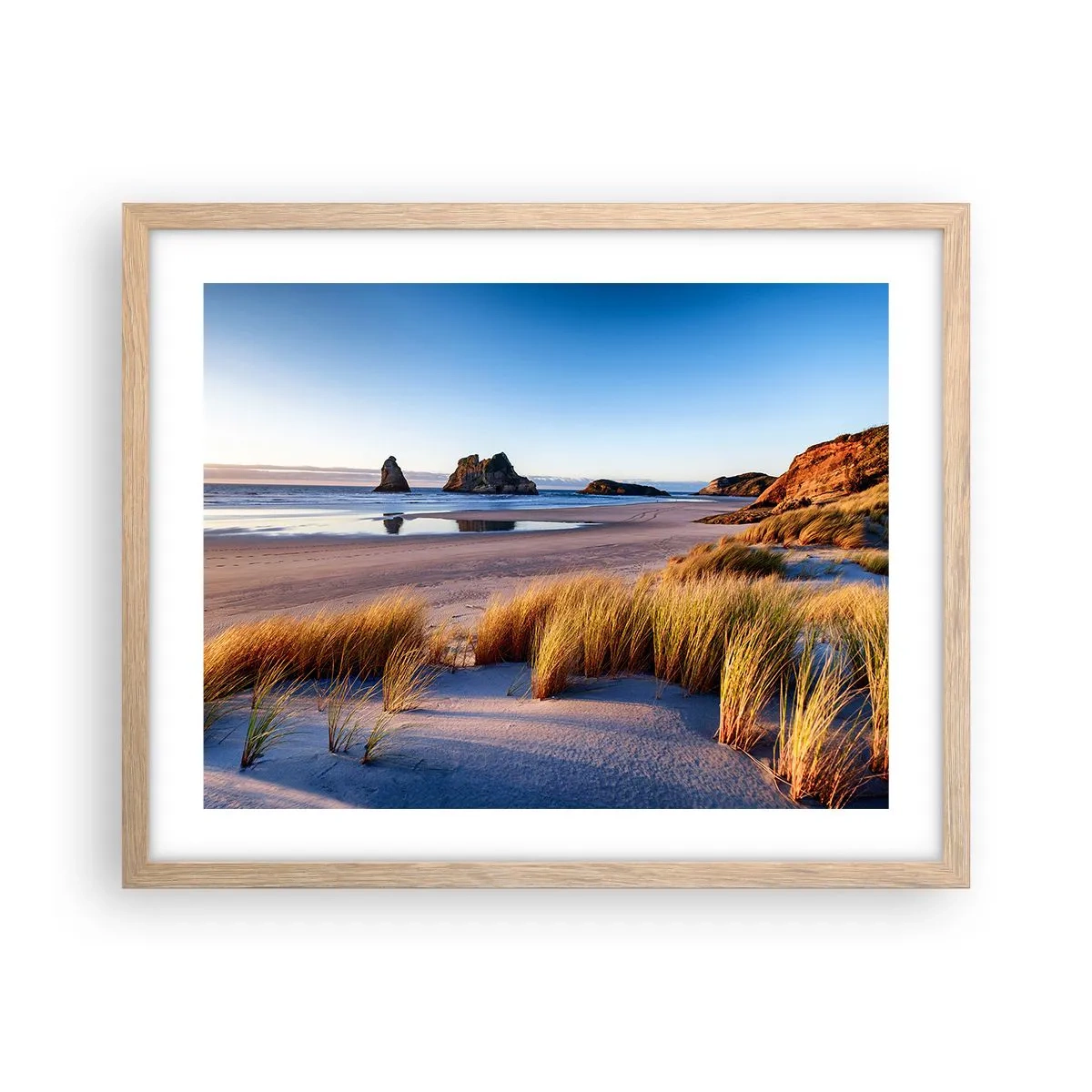 Poszter világos tölgy keretben - A nyugalmat keresőknek - 50x40 cm