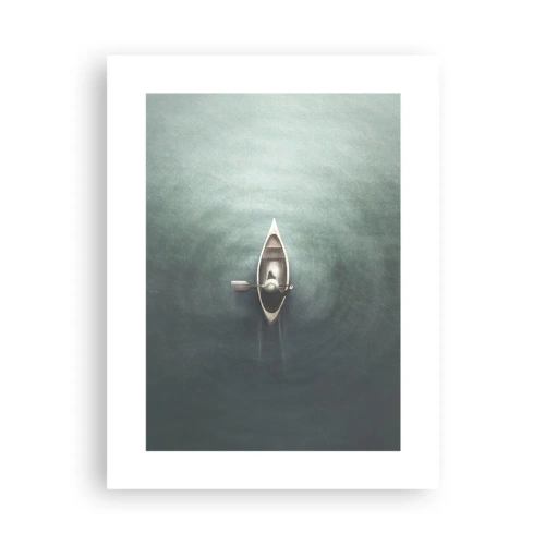 Poszter - Egy holdfényes tavon át - 30x40 cm