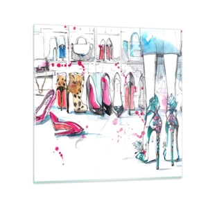 Üveg kép - Szezám, tárulj! - 30x30 cm