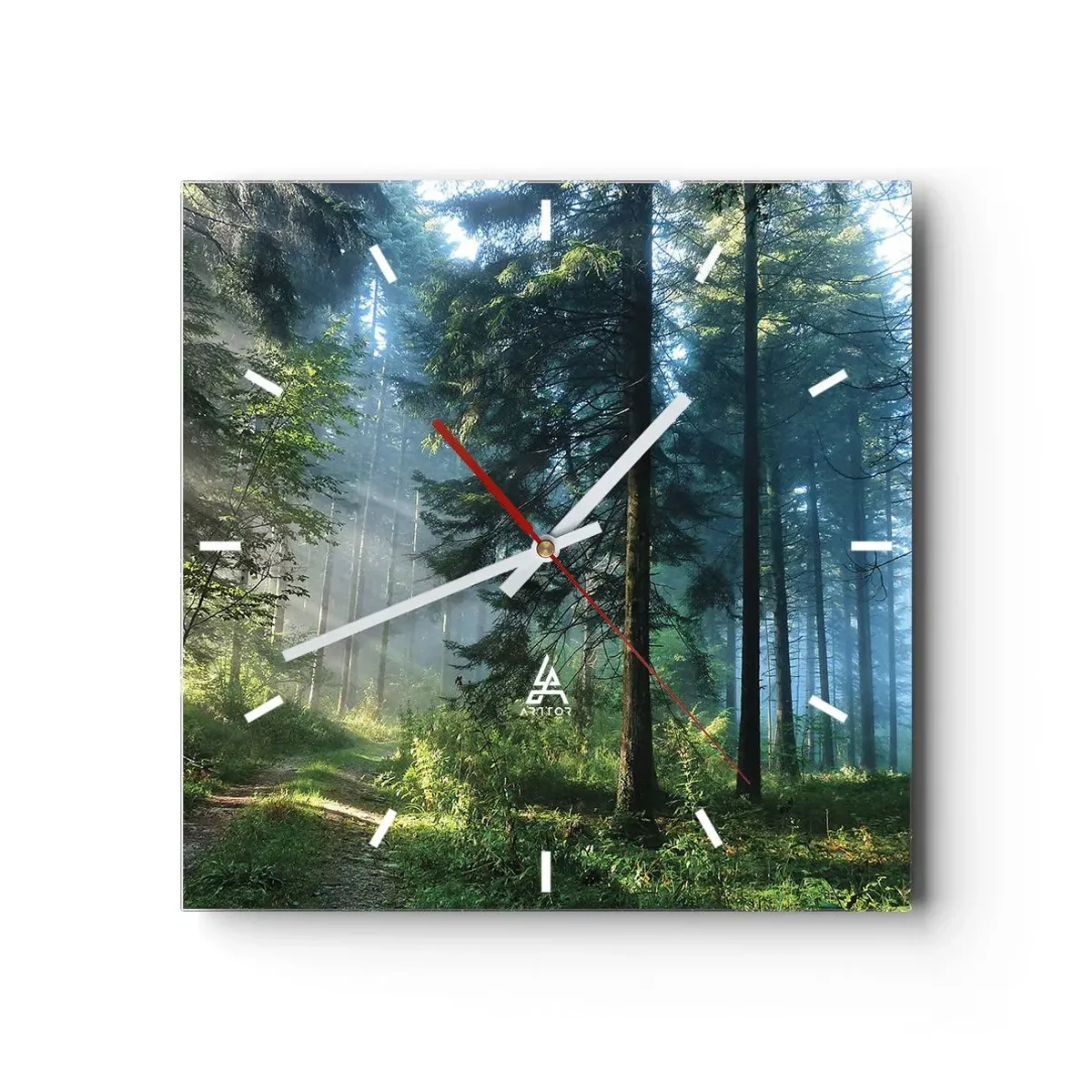 Falióra, Óra - Sugárzó reggel - 30x30 cm
