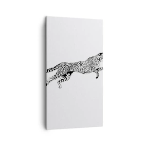 Vászonkép - A leggyorsabb a Földön - 45x80 cm