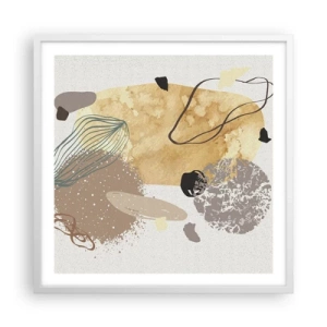 Poszter fekete keretben - Alkalmazott plumkológia - 60x60 cm