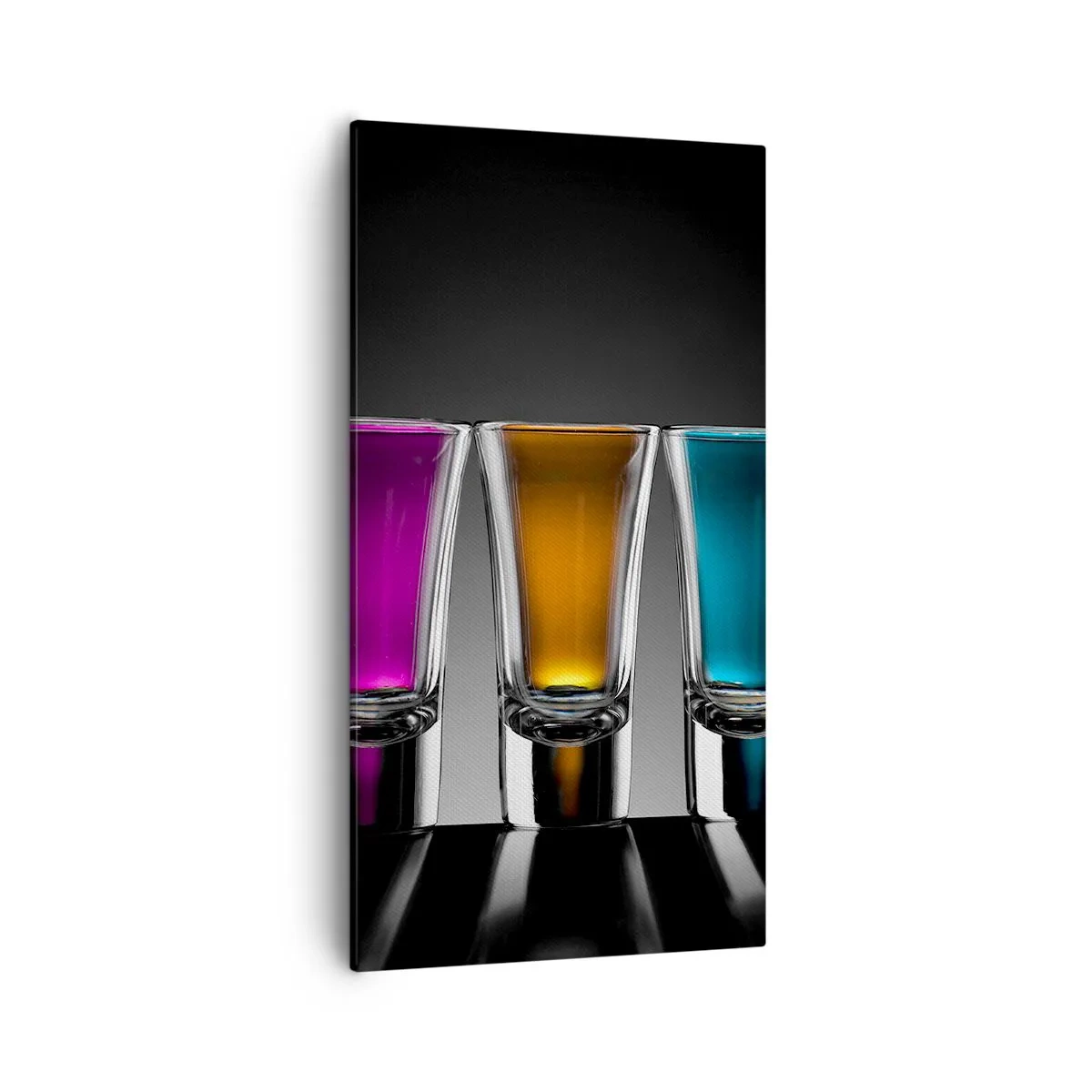 Vászonkép - Az öröm színei - 55x100 cm