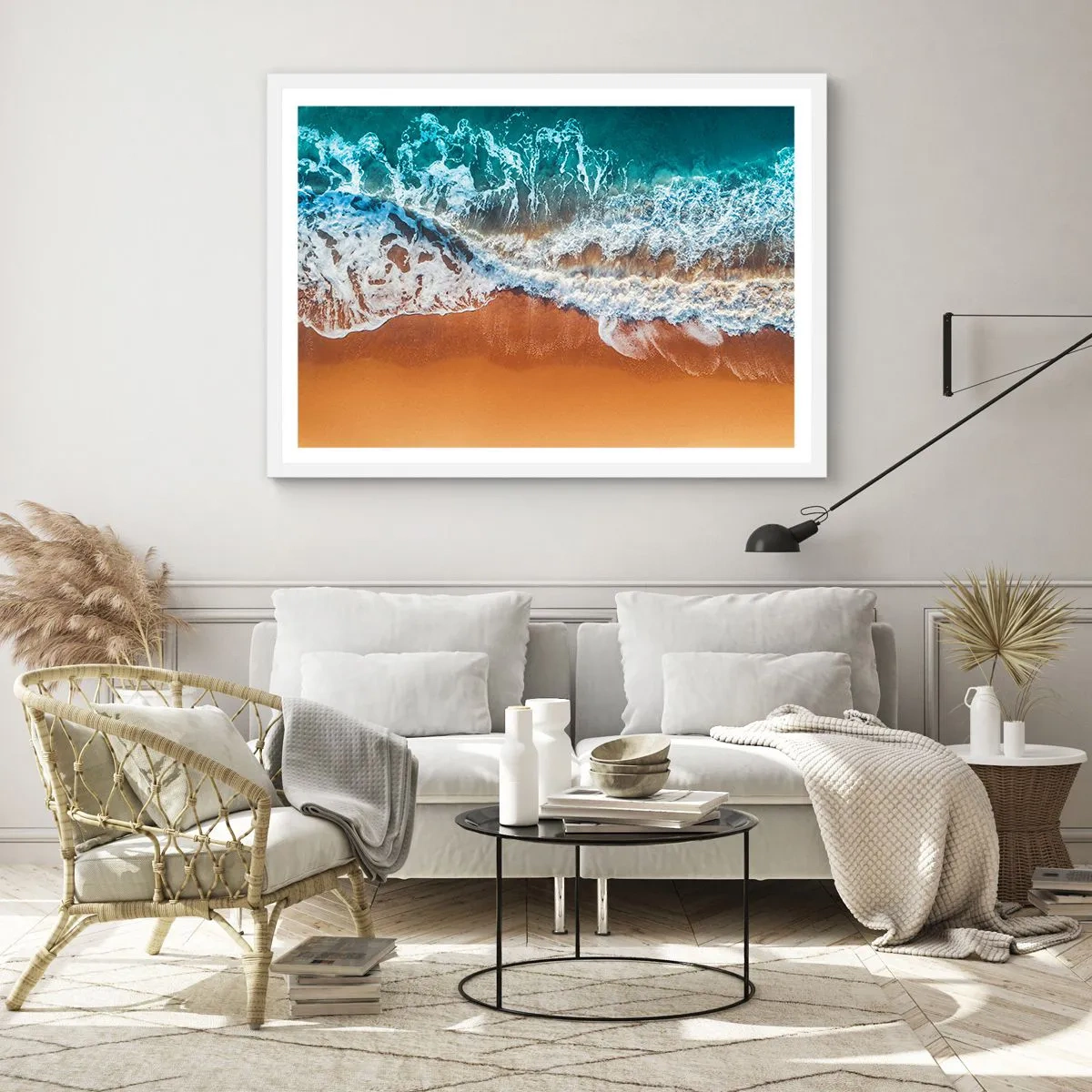 Poszter fekete keretben - Mindig párban - 91x61 cm