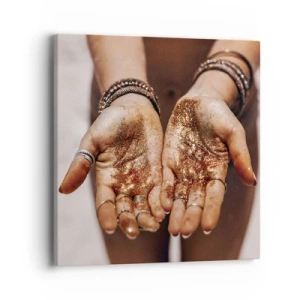 Vászonkép - Ajándék neked - 40x40 cm