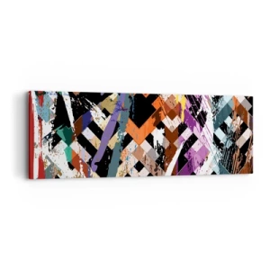 Vászonkép - A négyzeten - 90x30 cm