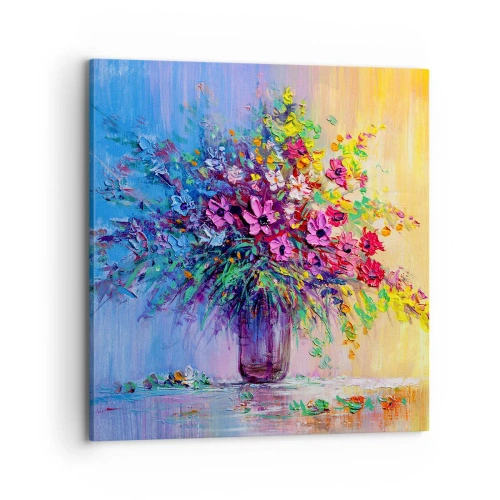 Vászonkép - A rét nyári ajándéka - 70x70 cm