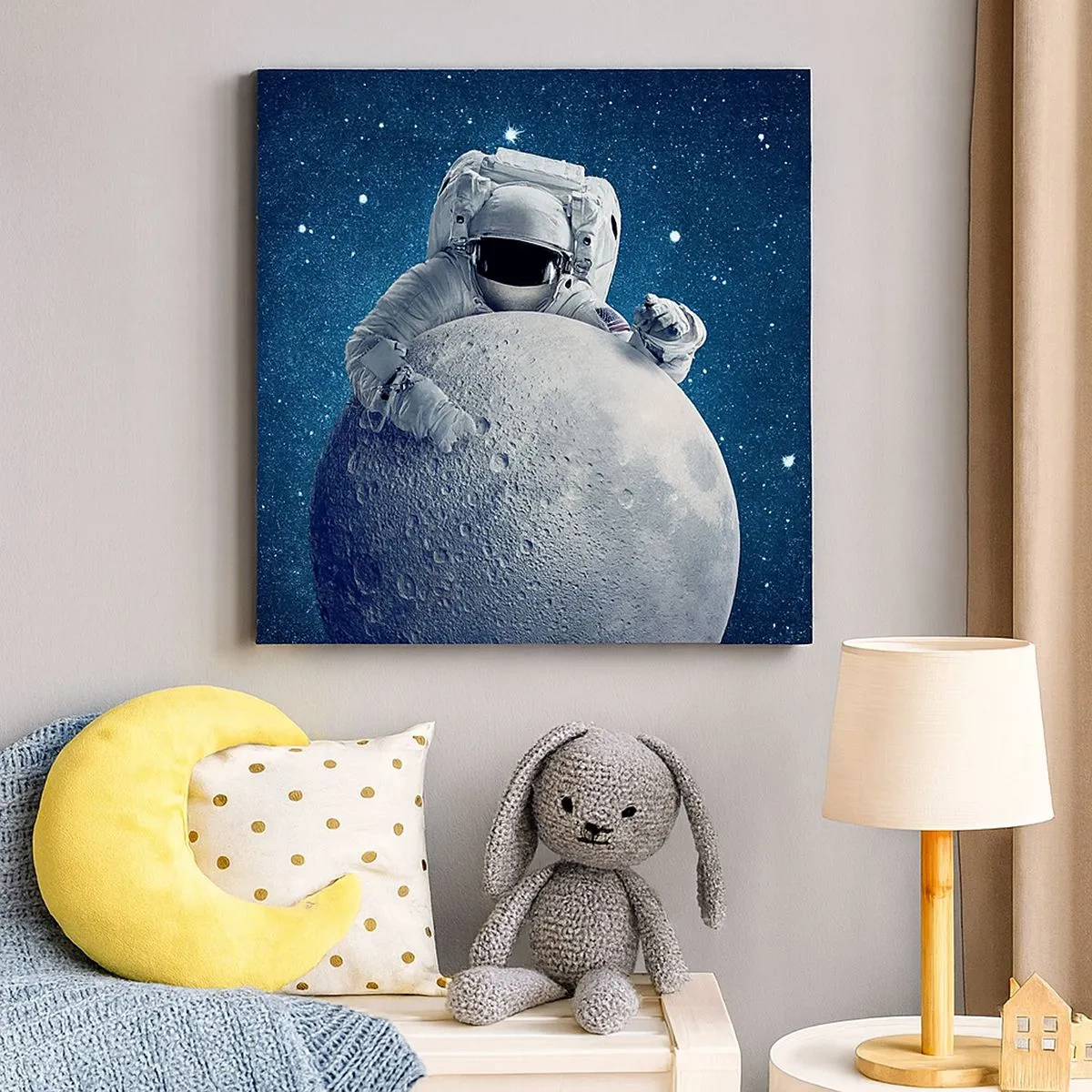 Vászonkép - Űrjoker - 30x30 cm