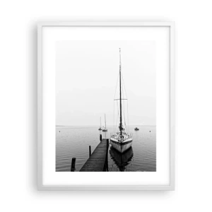 Poszter fekete keretben - Indulásra készen - 40x50 cm
