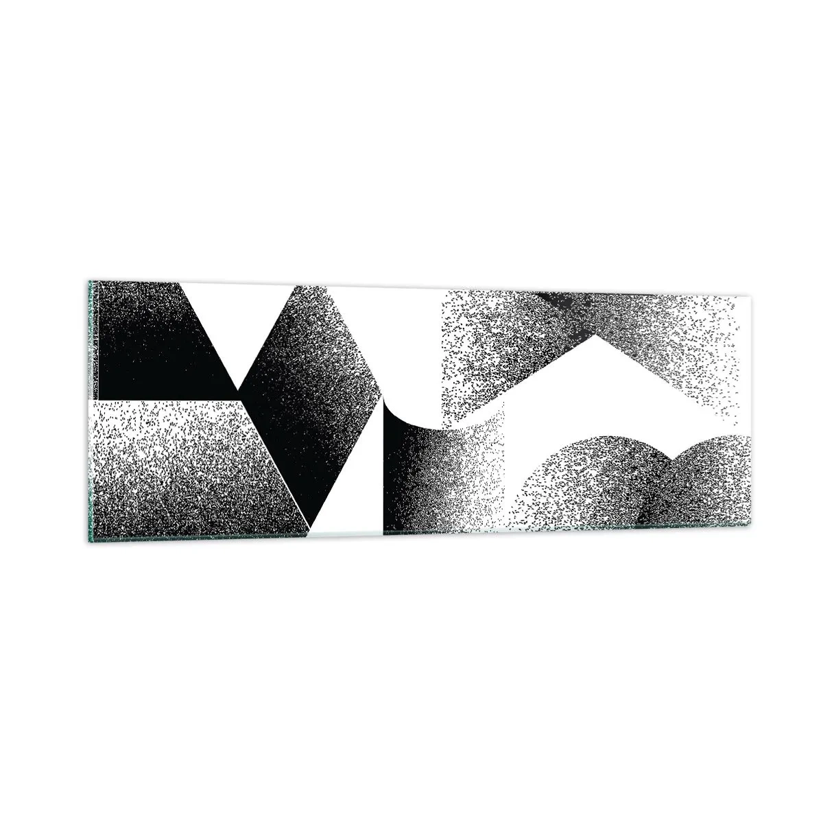 Üveg kép - Szögek és oválisok - 90x30 cm