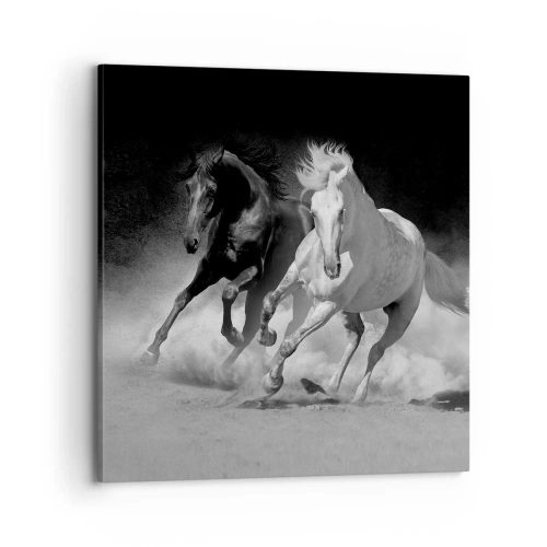Vászonkép - A szabadság vágtája - 70x70 cm