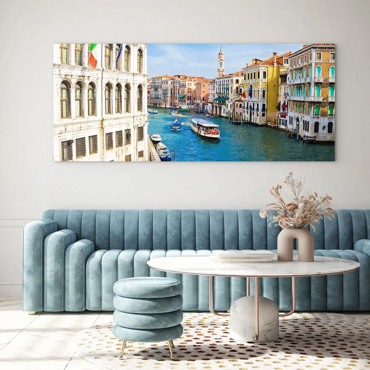 Üveg kép - Az egyetlen forgalom a világon - 140x50 cm