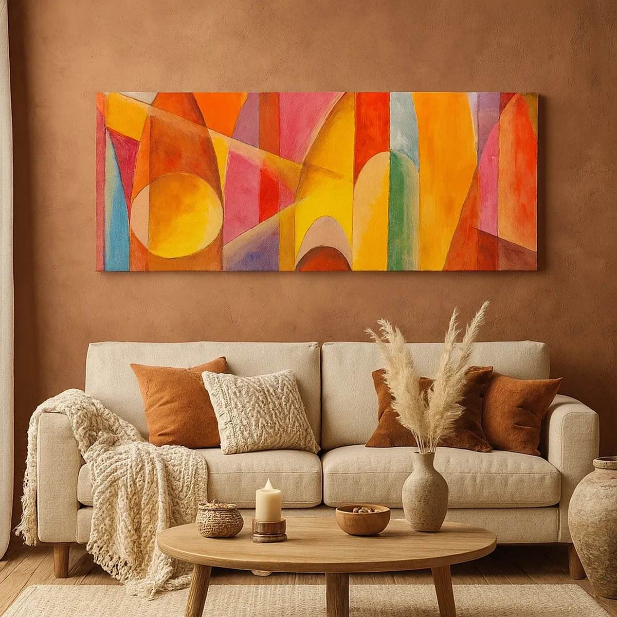 Vászonkép - A nap katedrálisa - 30x30 cm