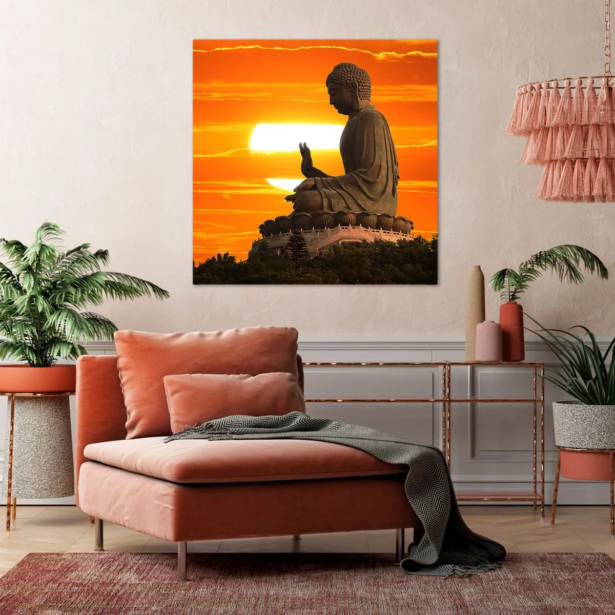 Vászonkép - Félelem nélkül a világtól - 40x40 cm