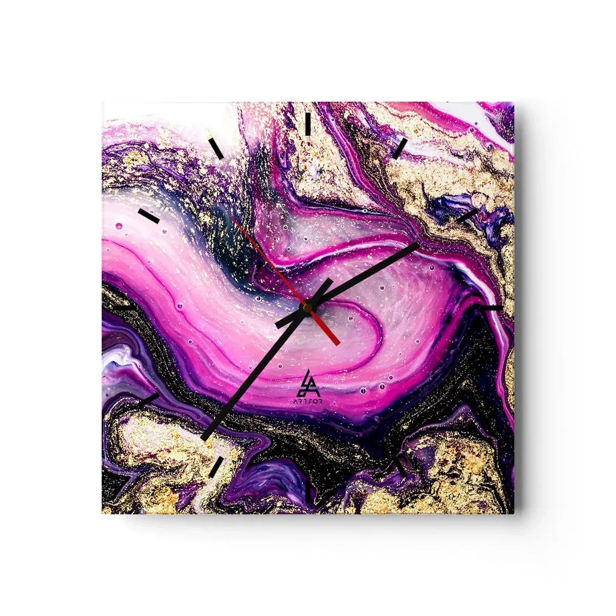 Falióra, Óra - Egy pillanat a kulisszák mögött - 30x30 cm