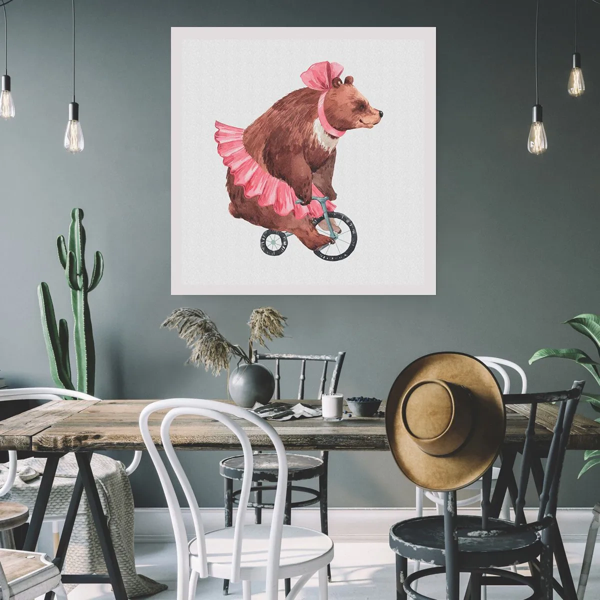 Poszter - Micsoda cirkusz! - 40x40 cm