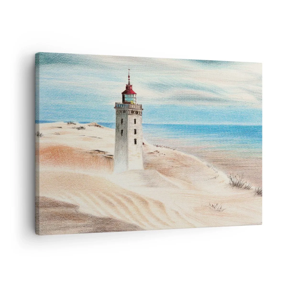 Vászonkép - Mindig a tengert bámulva - 70x50 cm