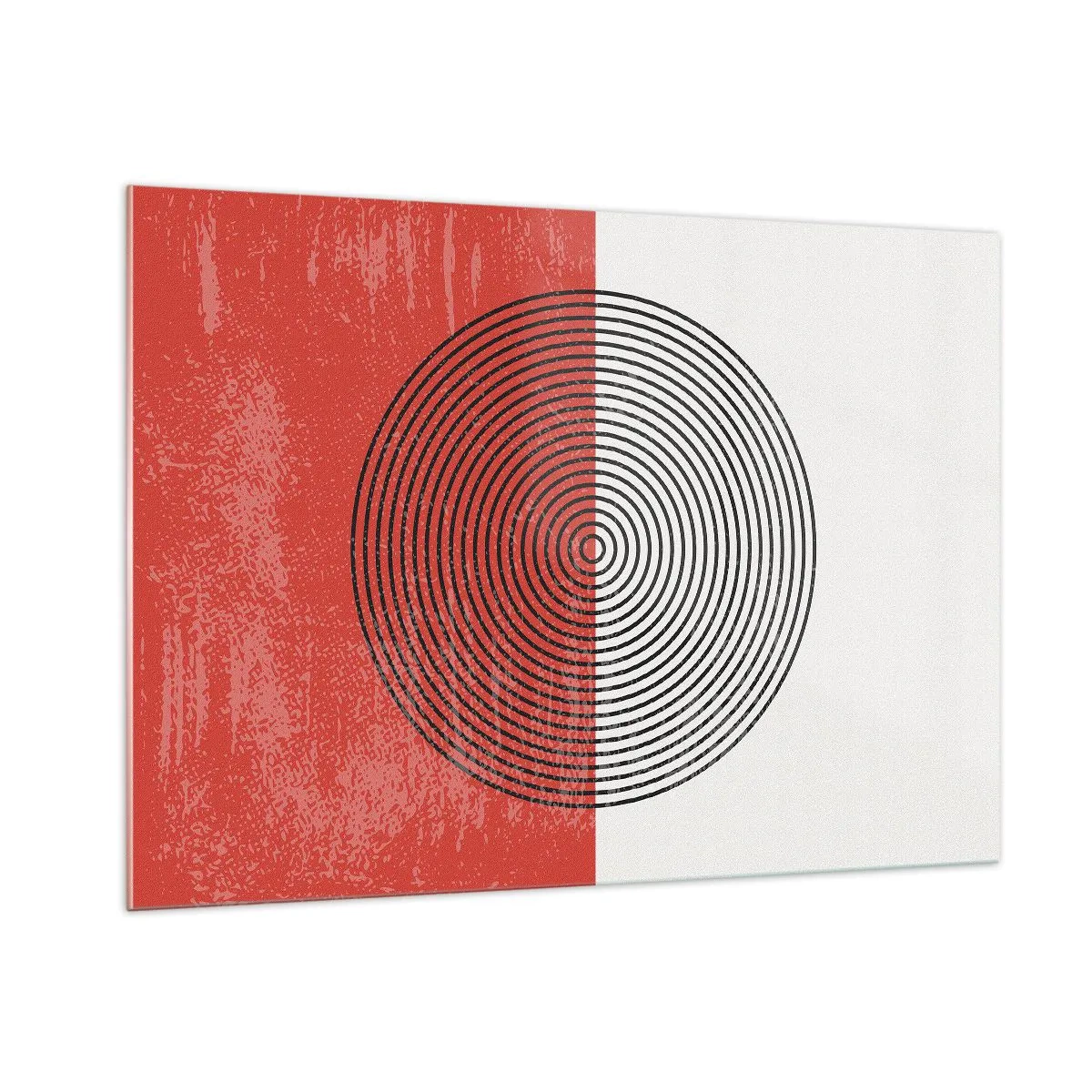 Üveg kép - Pont a célba - 100x70 cm