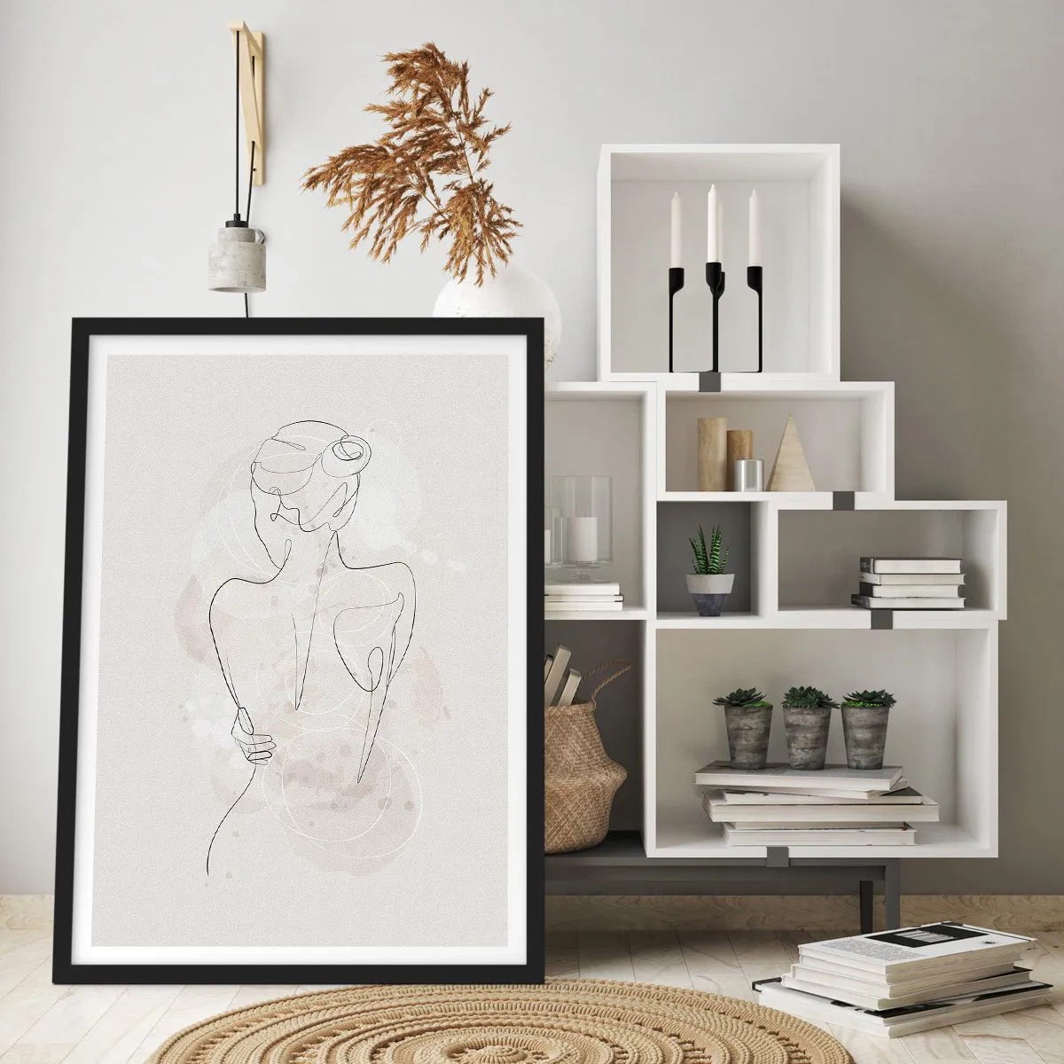 Poszter fehér keretben - Mint egy érzékeny hangszer - 61x91 cm