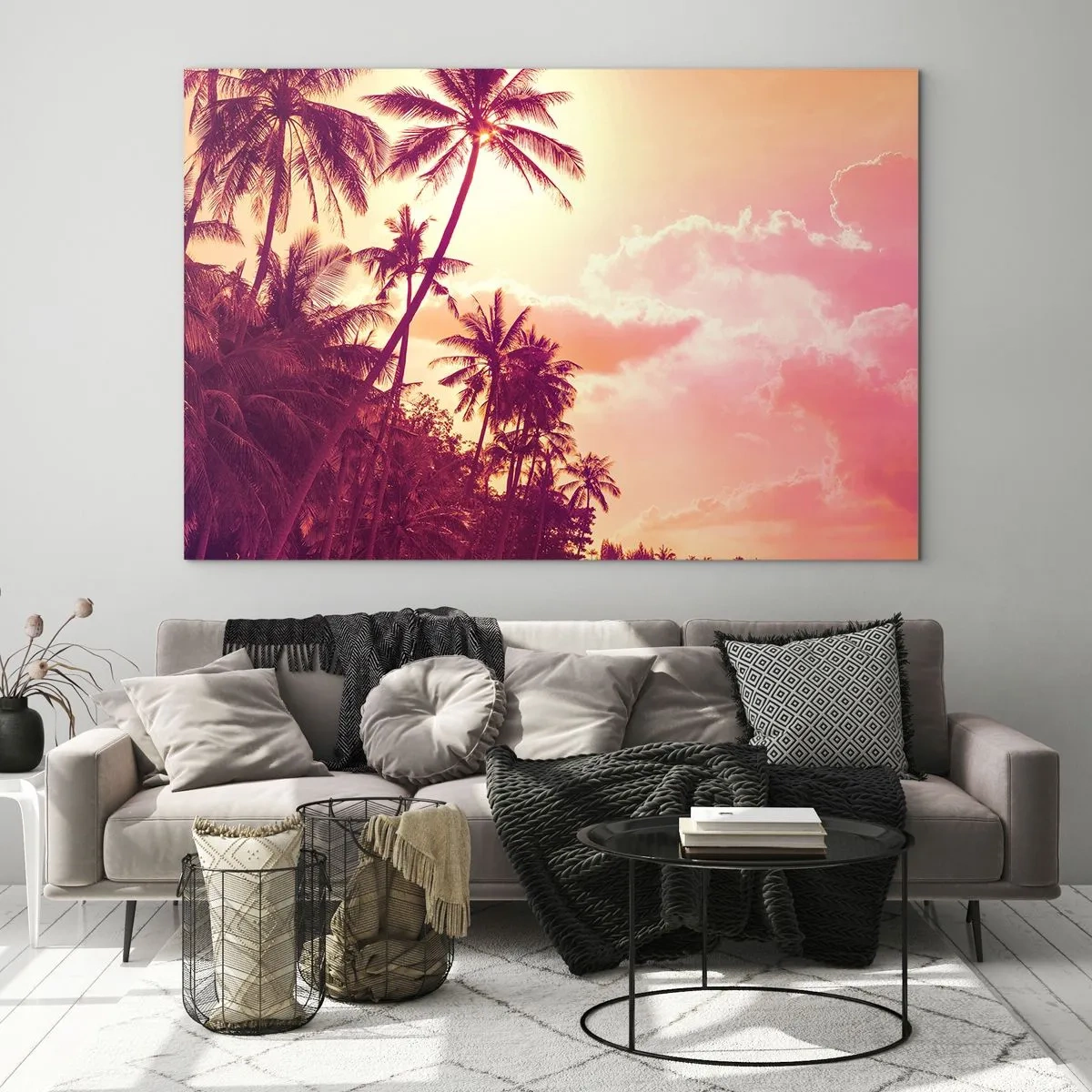 Üveg kép - Választanod kell - 100x70 cm