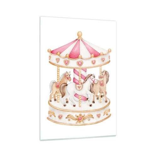 Üveg kép - A gyermekkor édes világa - 70x100 cm