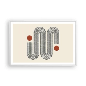 Poszter fekete keretben - Elejétől végéig - 91x61 cm