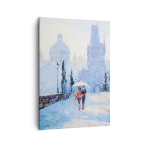 Vászonkép - Az eső biztosan elvarázsolt minket - 50x70 cm