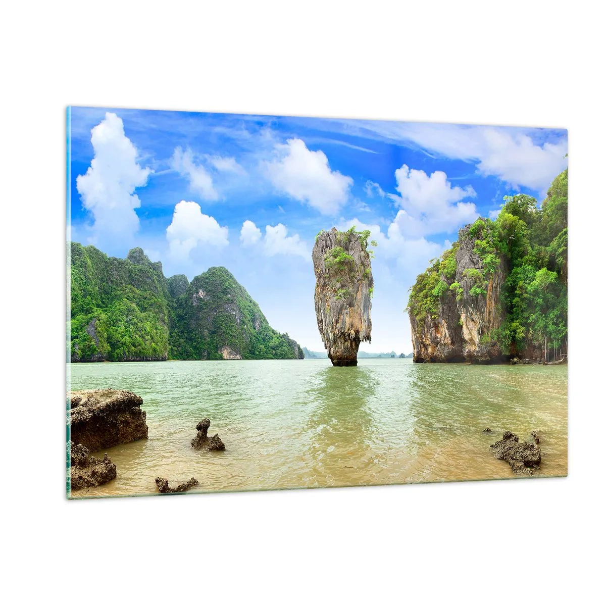 Üveg kép - A természet sziklás csodái - 120x80 cm