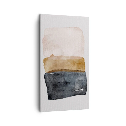 Vászonkép - A föld színeinek kompozíciója - 45x80 cm