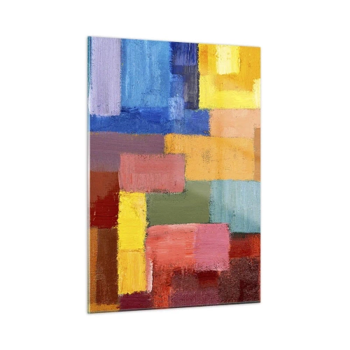 Üveg kép - Mindegyik más, mindegyik színes - 50x70 cm