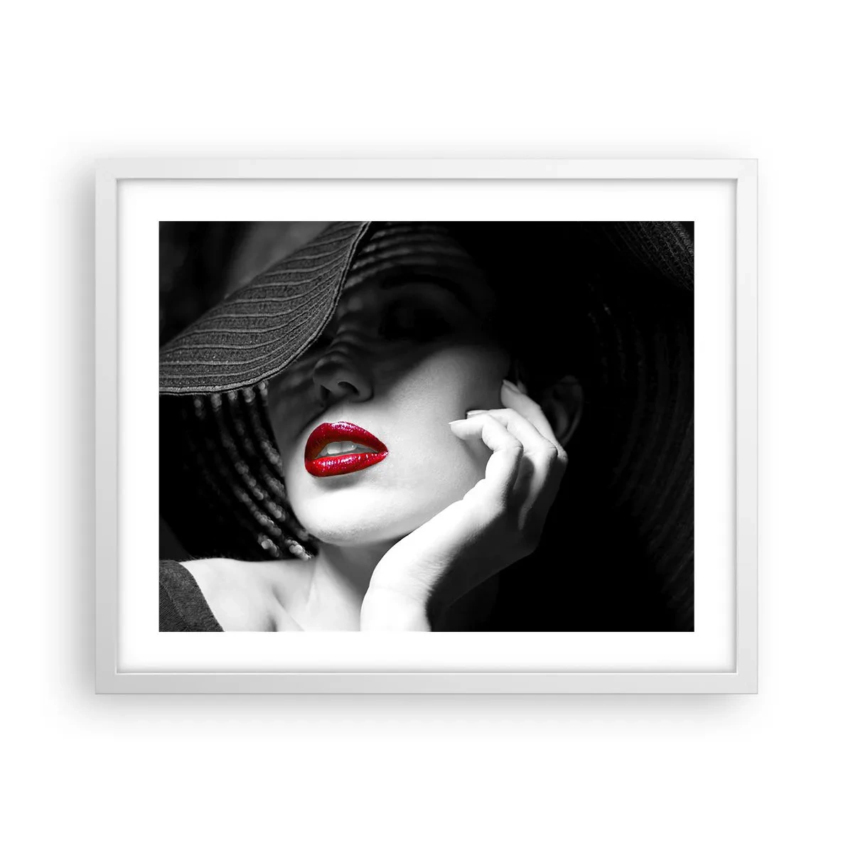Poszter fekete keretben - Egy tanulmány Scarletben - 50x40 cm
