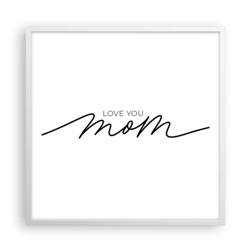 Poszter fekete keretben - Nagy megrázás - 60x60 cm